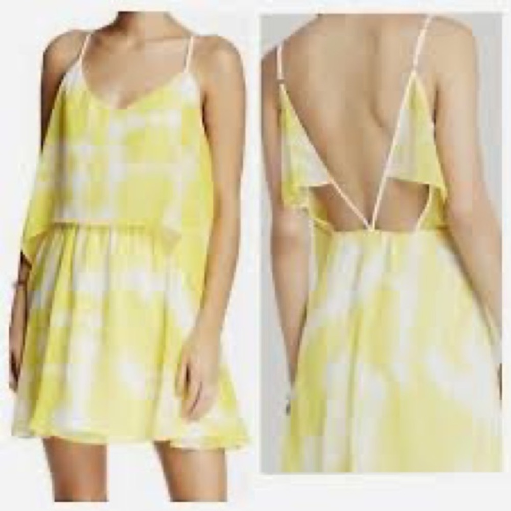 BCBG generation tie-dye sunbeam dress